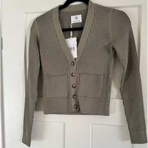 Anine Bing Cropped Cardigan